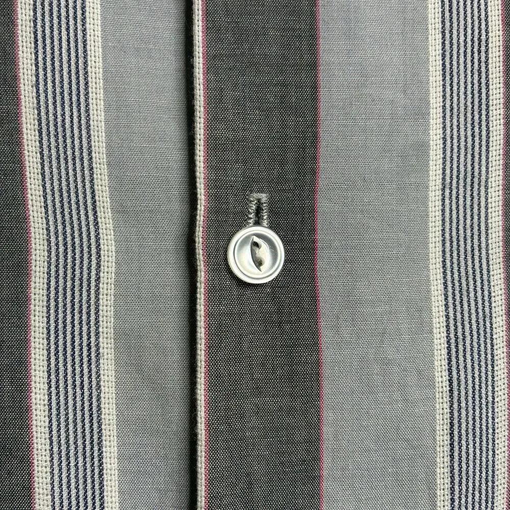 Vintage 70s Camp Shirt Triumph California Men’s Small Lightweight Cat Eye Button